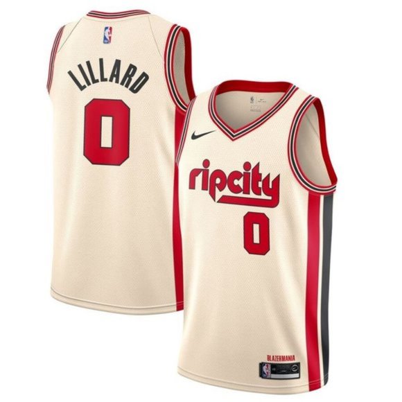 damian lillard retro jersey